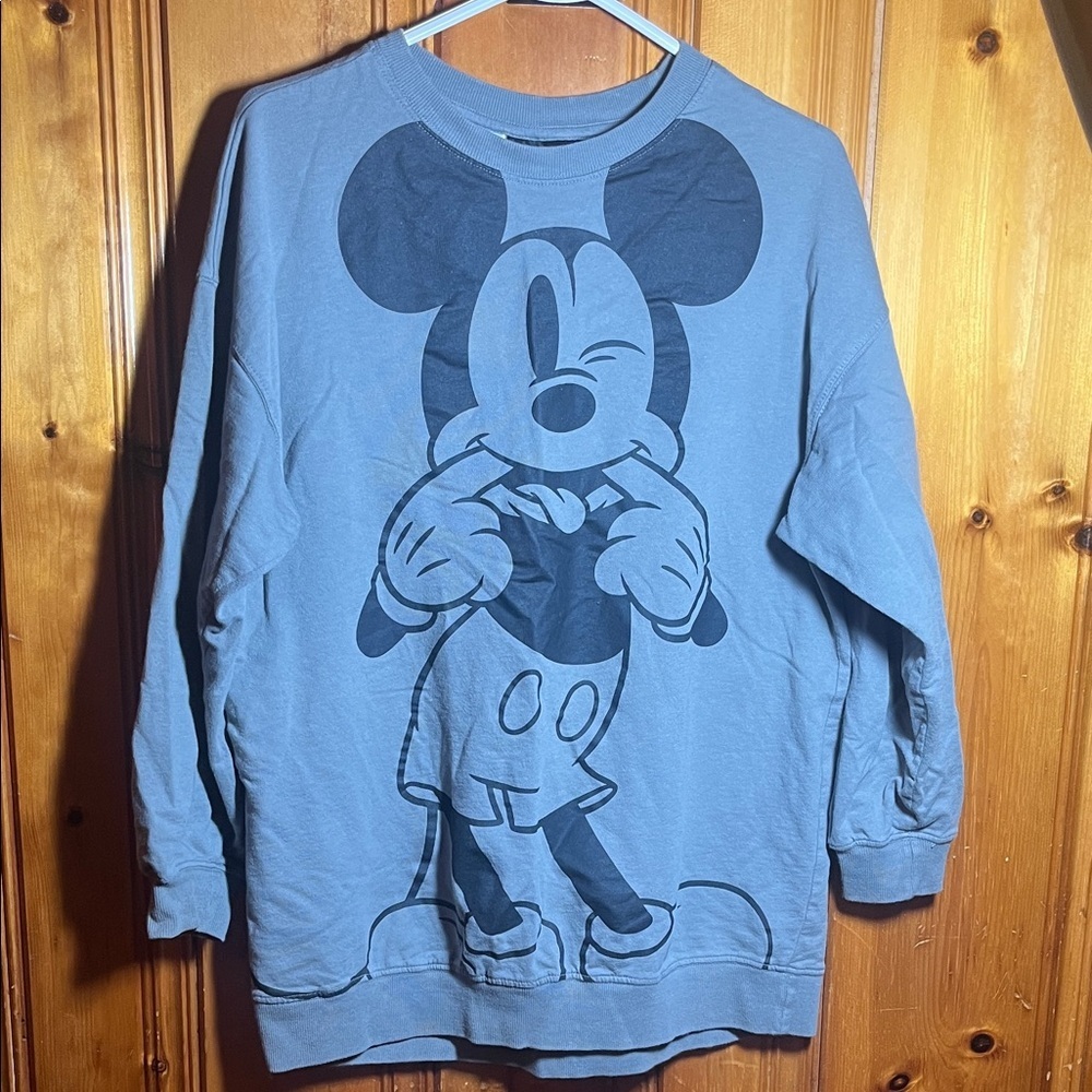H&M Gray Mickey Mouse Tunic